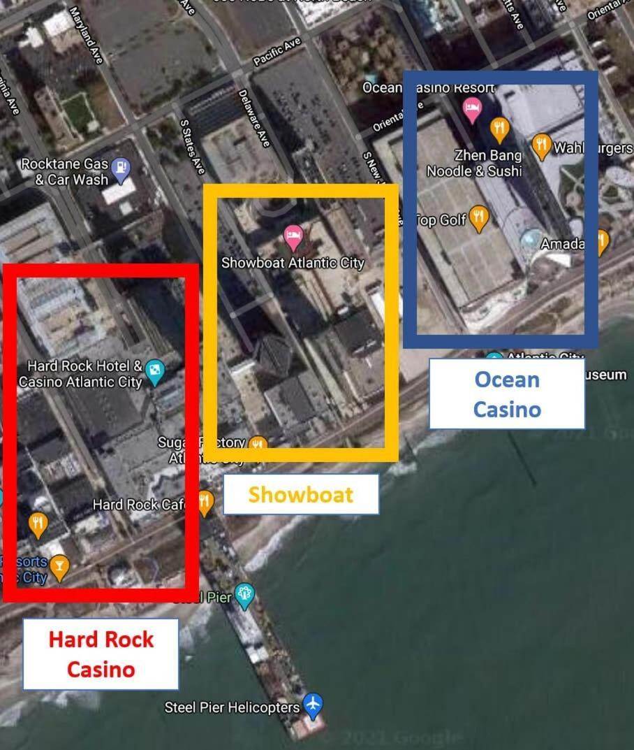 2Br 3Ba Cozysuites Hard Rock And Ocean Casino Atlantic City Buitenkant foto